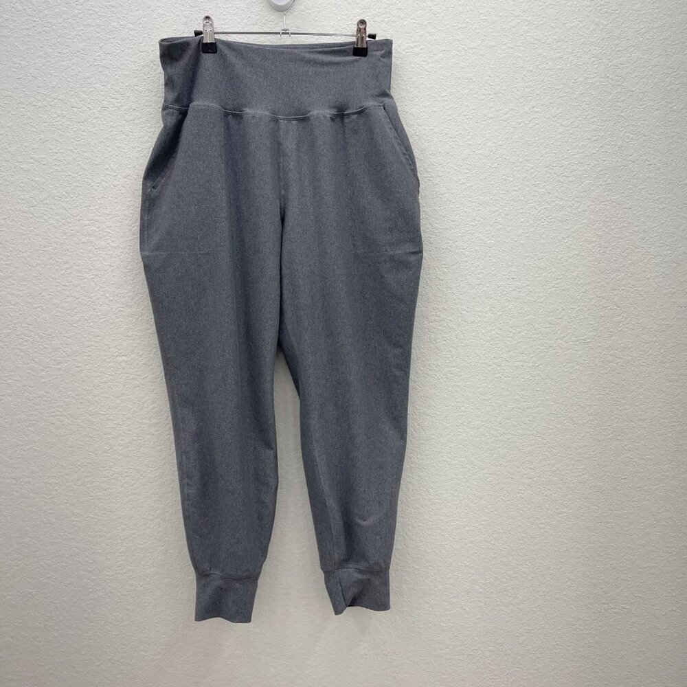 Old Navy Active Powersoft High Rise Go Dry Black Joggers Womens size Large
